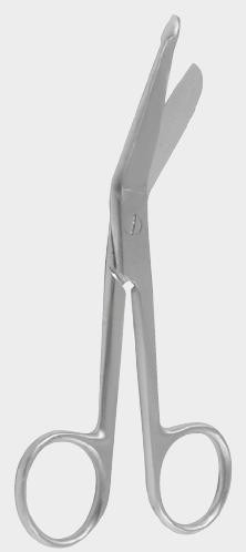 Ножиці для марлі ЛІСТЕР (LISTER), 9 см (cm)